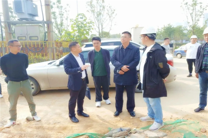 星空体育在线官网星空体育在线官网首页_星空体育（中国）_星空体育（中国）
党委副书记、副总经理袁扣华前往蛟桥医院项目进行调
