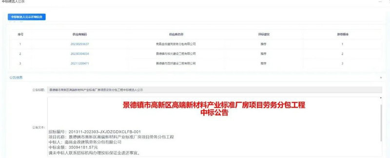 喜报！金开星空体育在线官网星空体育在线官网首页_星空体育（中国）_星空体育（中国）
市场劳务分包业务喜获首单